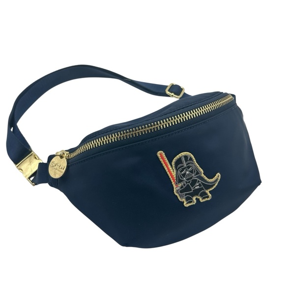 Stoney Clover Ln STAR WARS Darth Vader Fanny Pack Small Pouch Belt Bag Navy Blue - Picture 1 of 11